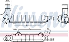 Nissens 90976 - RADIADOR ACEITE VAUXHALL ZAFIRA B(0