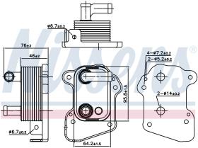 Nissens 90977 - ENFAC OPEL ASTRA H 1.7 CDTI (Z17DTL) (10/04>)