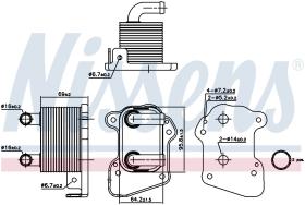 Nissens 90978 - ENFAC OPEL ASTRA H 1.7 CDTI (Z17DTH) (10/04>)