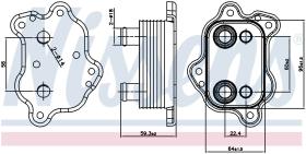 Nissens 91150 - RADIADOR ACEITE MINI MINI (R50-R53)