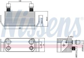 Nissens 91178 - RADIADOR ACEITE LAND ROVER DISCOVER