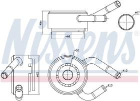 Nissens 91190 - ENFAC NISSAN QASHQAI (J10) X-TRAIL (T31) (07>) TIIDA (C11)