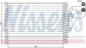 Nissens 92059 - EVAPO MB W124 (84>98)