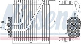 Nissens 92161 - EVAPO FORD GALAXY/VW SHARAN/SEAT ALHAMBRA (95>)