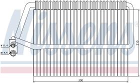 Nissens 92162 - EVAPO MB W210/T210 (95>02)