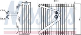 Nissens 92206 - EVAPO FIAT PUNTO/DOBLO 1.3 JTD (03-)