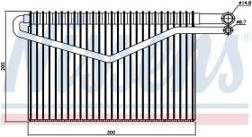 Nissens 92244 - EVAPO MB V.I. ACTROS MP2/MP3 (03-) NO PEDIR