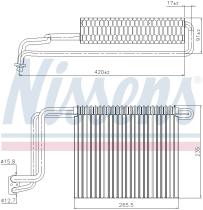 Nissens 92248 - EVAPO MB VITO/VIANO W639 (08-)