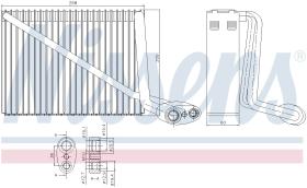 Nissens 92272 - EVAPO AUDI A4 I /VW PASSAT IV (9-96>)