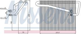 Nissens 92301 - OPEL ASTRA G/ZAFIRA (98>) DELPHI