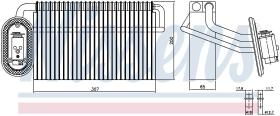 Nissens 92322 - EVAPORADOR DAF XF 105(05-)410