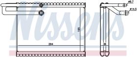 Nissens 92323 - EVAPORADOR VOLVO FM(05-)D9-260 HP