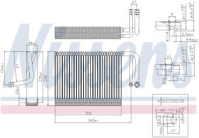 Nissens 92327 - EVAPORADOR ROLLS ROYCE GHOST(08-)6.