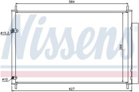 Nissens 940037 - CONDE TOYOTA AVENSIS/AURIS/COROLLA (07-)