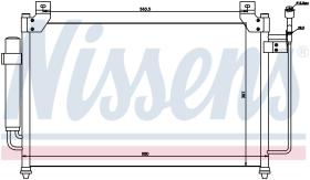 Nissens 940049 - CONDENSADOR MAZDA CX-7(ER)(07-)2.3