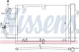 Nissens 940052 - CONDE OPEL ASTRA H/ZAFIRA B (09-05>)