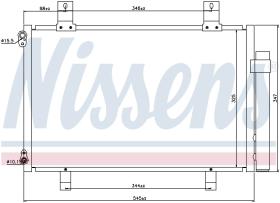 Nissens 940057 - CONDE SUZUKI SWIFT III 1.3/1.5/1.3DDIS (05>)