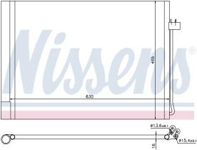 Nissens 940058 - CONDE BMW X5 E70 (07>) X5 F13 (13>) X6 E71-E72 (08>) X6 F16