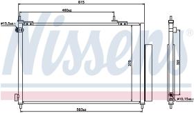 Nissens 940062 - CONDE HONDA CRV II 2.2 CDTI (02->06)