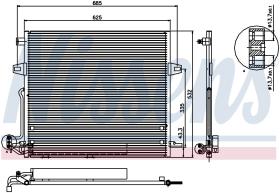 Nissens 940066 - CONDE MERCEDES GL/ML CLASS W164