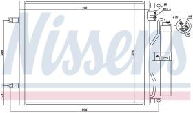 Nissens 940069 - CONDENSADOR NISSAN MICRA/MARCH(K12)