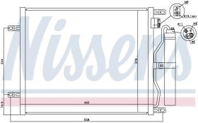 Nissens 940070 - CONDENSADOR NISSAN MICRA/MARCH(K12)