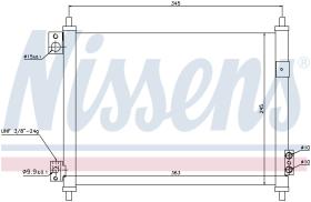 Nissens 940078 - CONDE NISSAN CABSTAR (06>) RENAULT MAXITY (07>)