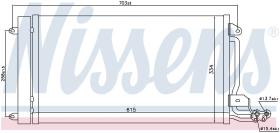 Nissens 940093 - CONDE SEAT IBIZA V (08>) VW POLO (09>) AUDI A1