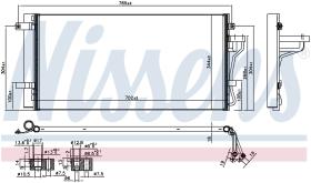 Nissens 940099 - CONDENSADOR HYUNDAI SONATA V(NF)(05