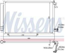 Nissens 940108 - CONDE FORD FIESTA VI 1.2/1.4/1.6TI/1.4 TDCI (08>)