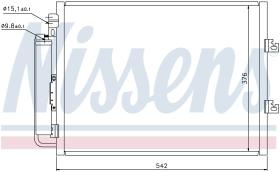 Nissens 940126 - CONDE RENAULT TWINGO II 1.2/1.6 RS/1.5 DCI