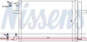 Nissens 940134 - CONDENSADOR OPEL ZAFIRA C (11-)1.8