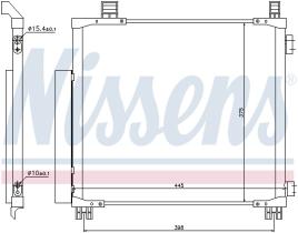 Nissens 940136 - CONDE TOYOTA IQ (5/09>)