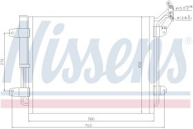 Nissens 940138 - CONDE VW TIGUAN (6/07>)