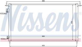 Nissens 940162 - CONDENSADOR HONDA CIVIC  VII(EM.EP.