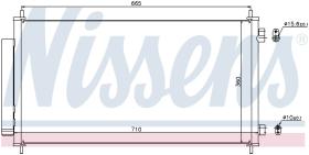 Nissens 940163 - CONDENSADOR HONDA CR-V(RE)(06-)2.0