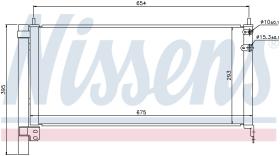 Nissens 940175 - CONDE TOYOTA PRIUS 1.8I (1/09>) AURIS 1.8I (07>) LEXUS 200 H