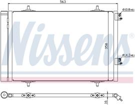 Nissens 940189 - CONDE CITROEN C5 III (4/09>) PEUGEOT 508(11-10>) 407 (6/09>)