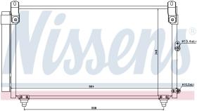 Nissens 940191 - CONDENSADOR LEXUS IS I(GXE10.JCE10)