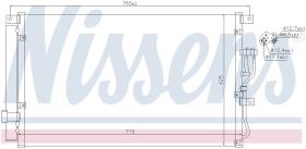 Nissens 940210 - CONDENSADOR HYUNDAI IX55(08-)3.0CRD