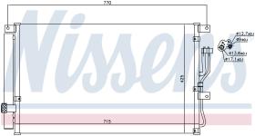 Nissens 940211 - CONDENSADOR HYUNDAI IX55(08-)3.0CRD