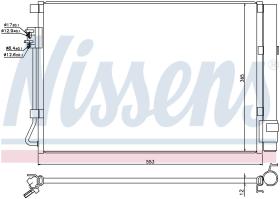 Nissens 940248 - CONDENSADOR HYUNDAI VELOSTER(FS)(11