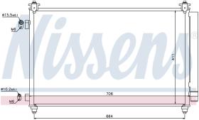 Nissens 940253 - CONDENSADOR MAZDA CX-9(TB)(07-)3.5