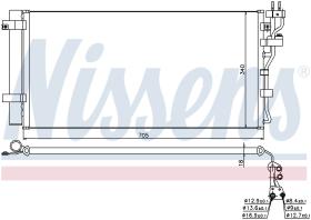 Nissens 940260 - CONDENSADOR KIA OPTIMA II(MG)(06-)2