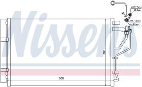 Nissens 940268 - RADIA HYUNDAI I30/ELANTRA/KIA CEED 1.4/1.6GDI (11-)