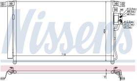 Nissens 940278 - CONDENSADOR HYUNDAI SANTA FE(CM)(06