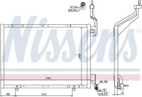 Nissens 940287 - CONDENSADOR FORD B-MAX(CB2)(12-)1.6