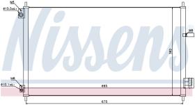 Nissens 940293 - CONDENSADOR HONDA ACCORD  VII(CL.CM