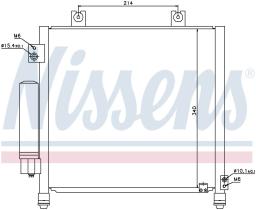 Nissens 940302 - CONDENSADOR SUZUKI IGNIS(FH)(00-)1.