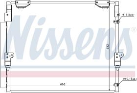 Nissens 940304 - CONDENSADOR LEXUS LX III(J200)(07-)